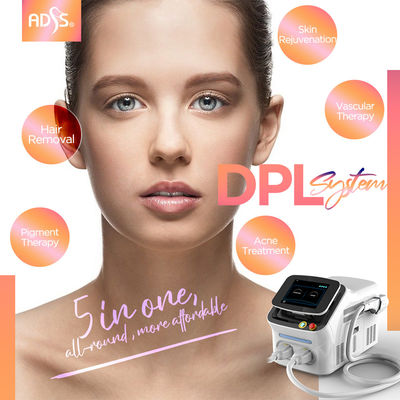 Maszyna do odmładzania skóry IPL DPL, laserowa maszyna do usuwania naczyń 4000 W