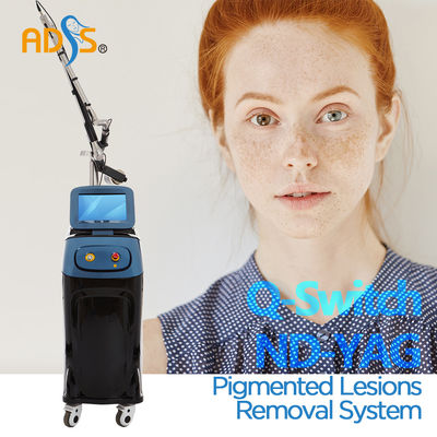Q Switched Nd Yag Laser Pico Laserowa maszyna do usuwania tatuaży 1064nm 532nm