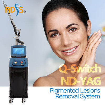 Q Switched Nd Yag Laser Picosure Laserowa maszyna do usuwania tatuaży na sprzedaż