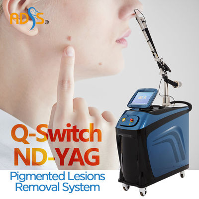 Q Switched 1064nm ND YAG Maszyna laserowa Stacjonarny styl do usuwania włosów