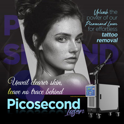 OEM Profesjonalne usunięcie lasera pikosekundowego Nd Yag Laser Picolaser maszyna do usuwania tatuaży